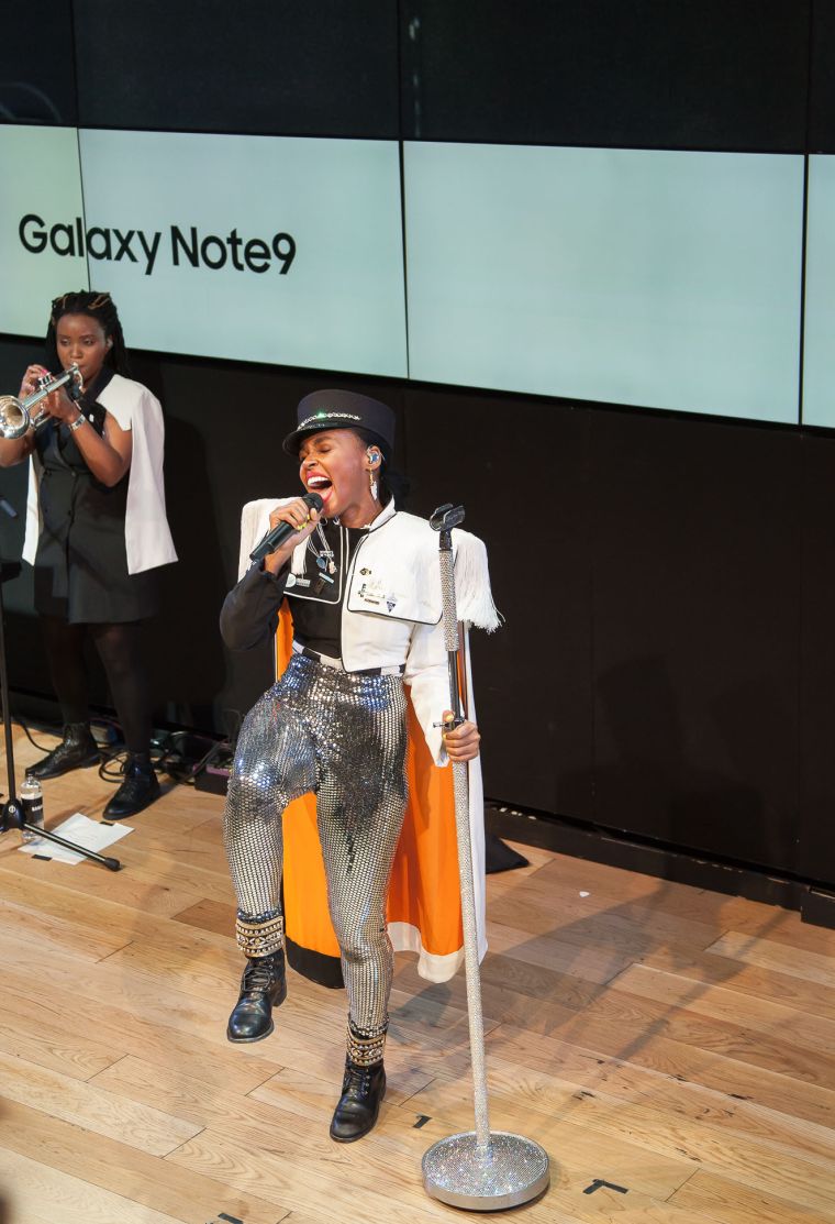An Evening with Janelle Monáe at Samsung 837 for Note9 Launch