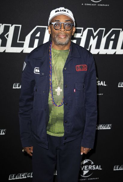 Spike Lee attends the German premiere of 'BlacKkKlansman'