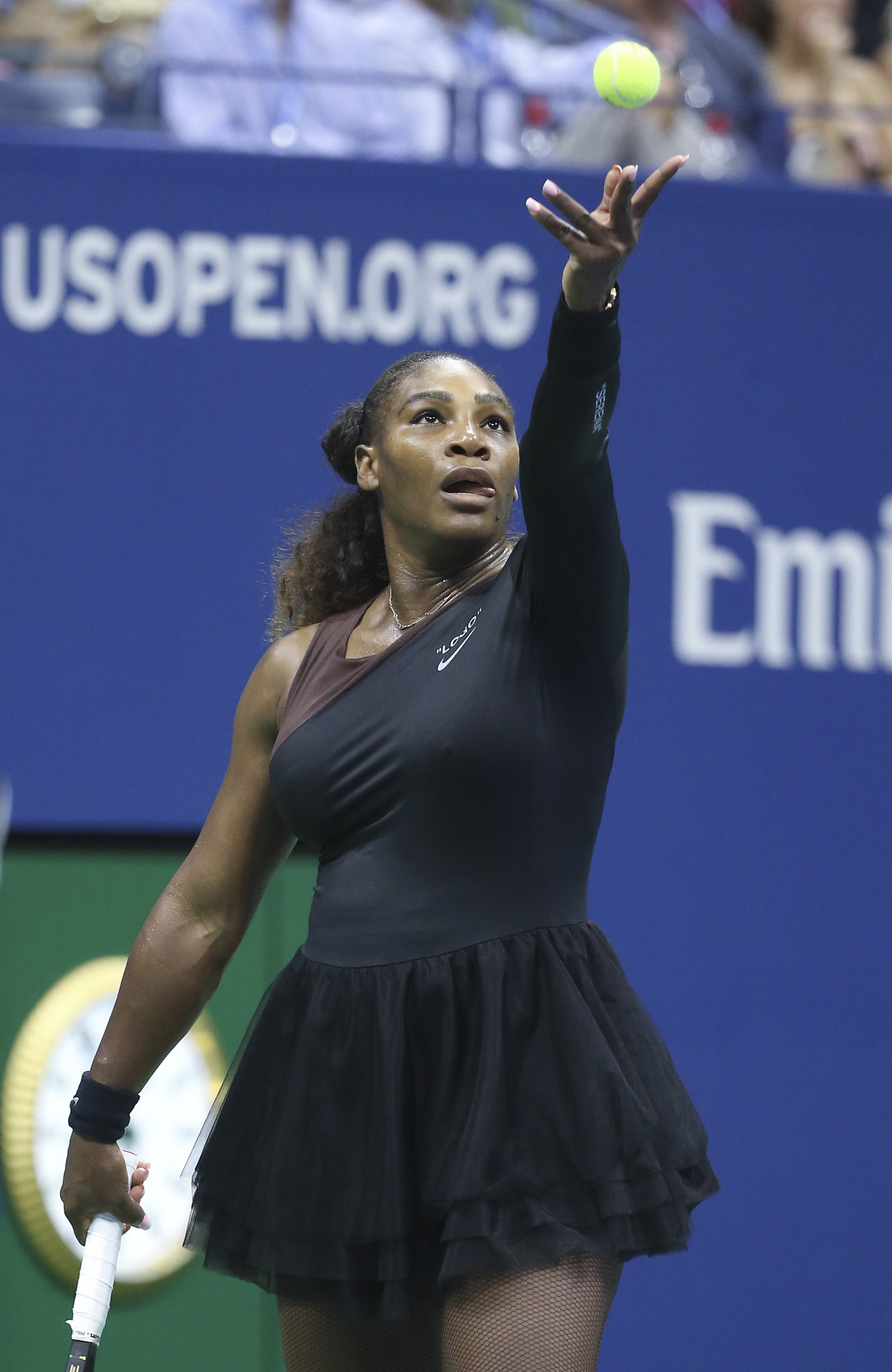 Serena Williams wears Tutu at 2018 US Open Day 1