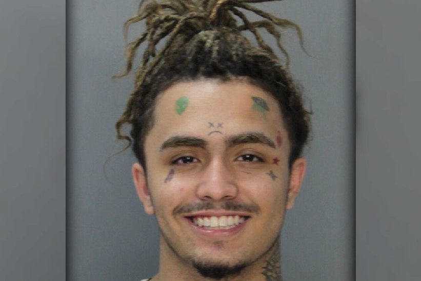 Lil Pump Mugshot Miami Arrest