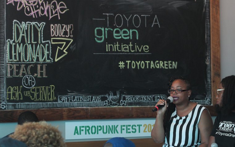 Toyota Presented Green Is The New Black at Afropunk 2018