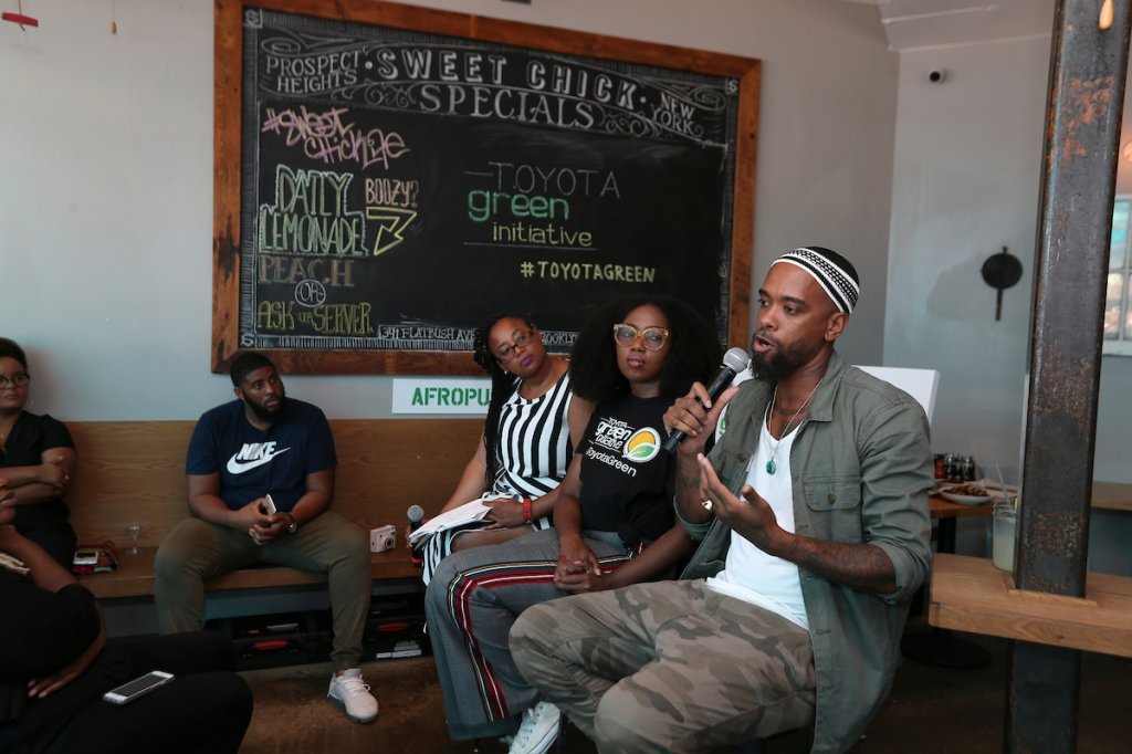 Toyota Presented Green Is The New Black at Afropunk 2018