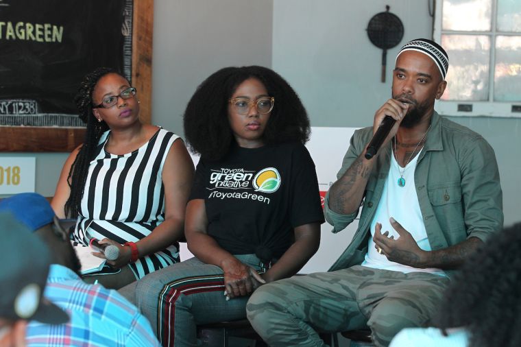 Toyota Presented Green Is The New Black at Afropunk 2018