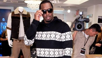 Sean Combs & Terry Lundgren Celebrate The Sean John Concept Store Opening At Macy's