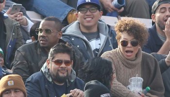 Celebrity sightings at the Rams game
