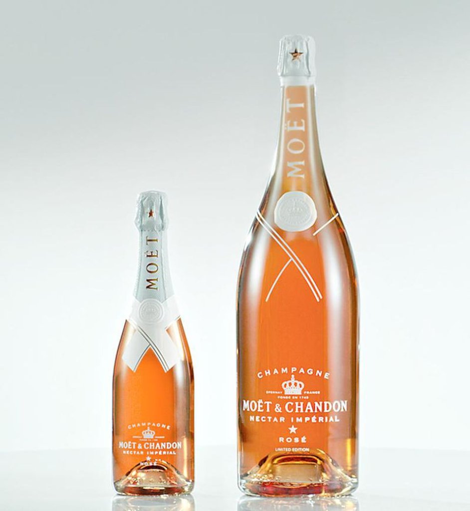 Virgil Abloh Limited-Edition Moët & Chandon Champagne Bottle
