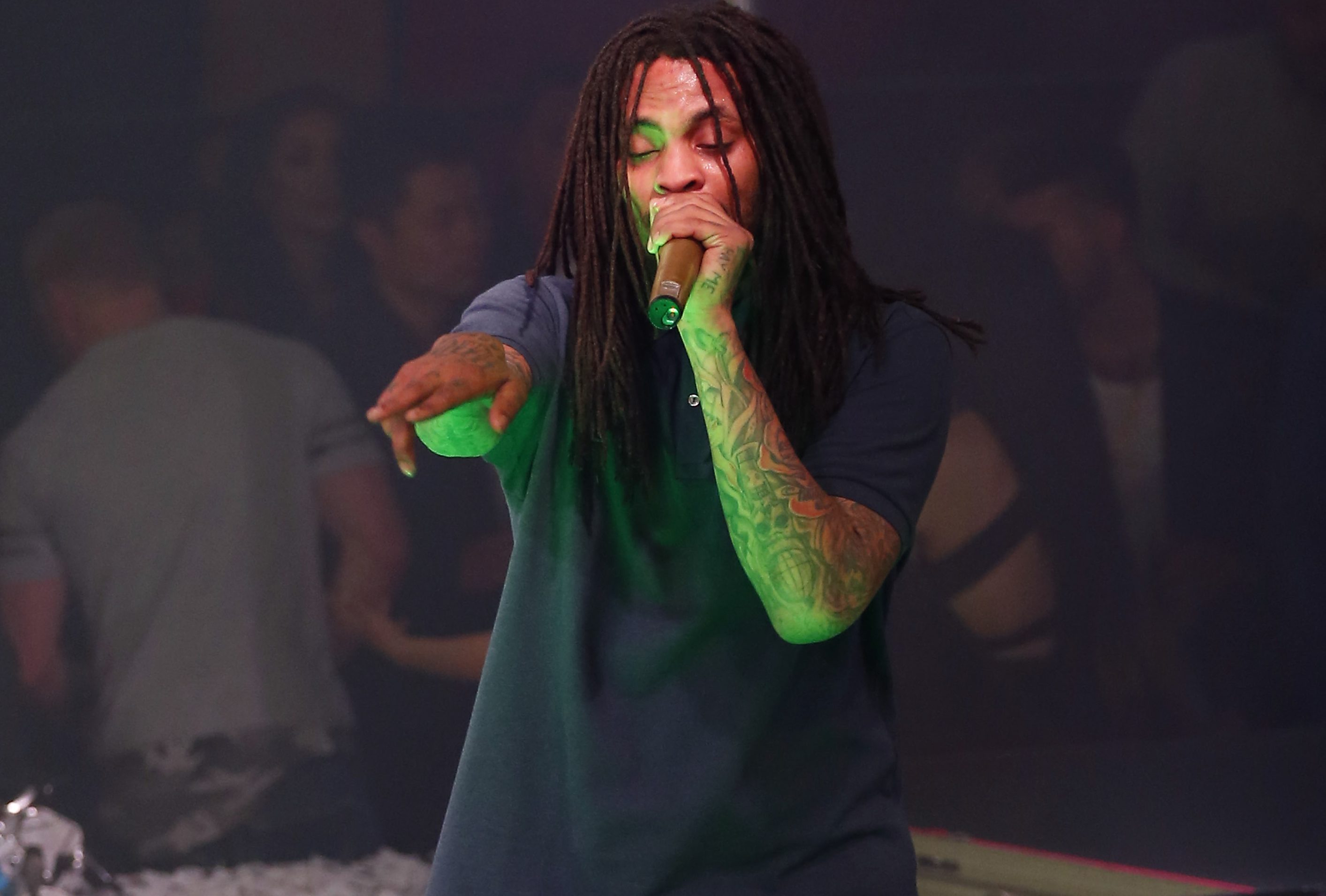 Waka Flocka Flame Performs at Drias Nightclub