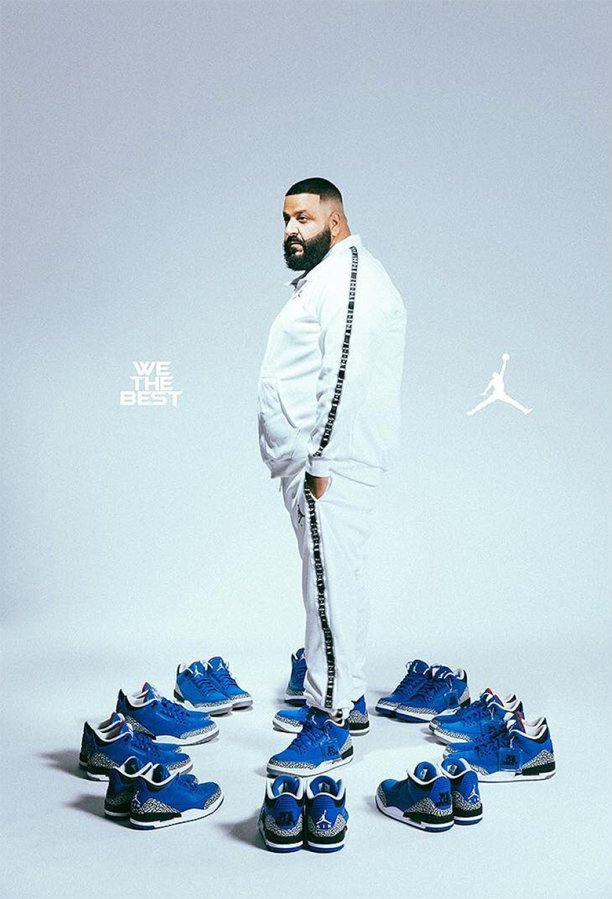 DJ KHALED AIR JORDAN 3 SNEAKERS