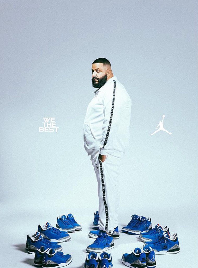 DJ KHALED AIR JORDAN 3 SNEAKERS