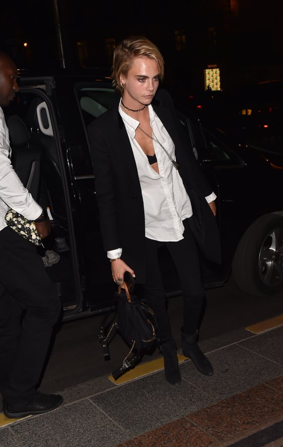 Celebs at Paris Fashion Week