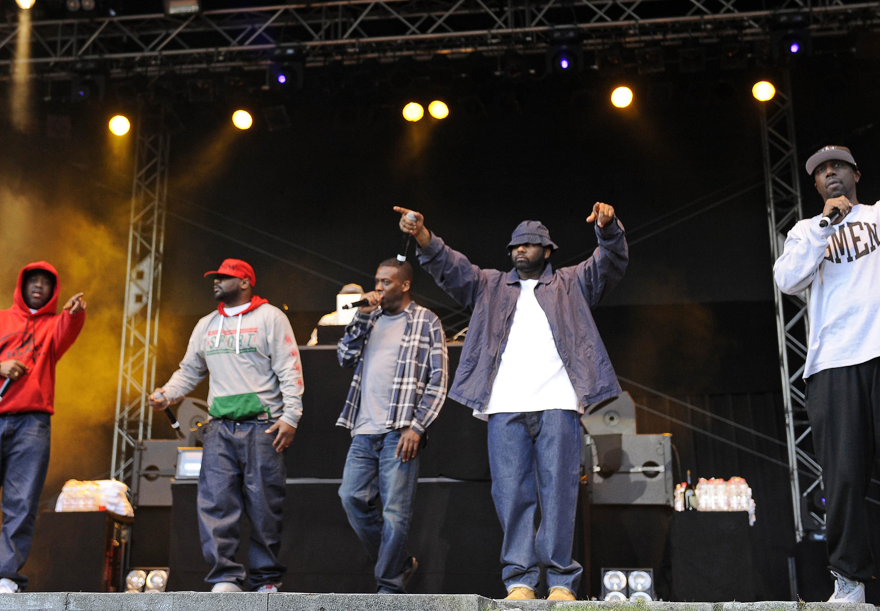 Wu-Tang Clan performing live at City Park