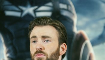 Conférence De Presse Du Film 'Captain America - le soldat de l'hiver'A Paris