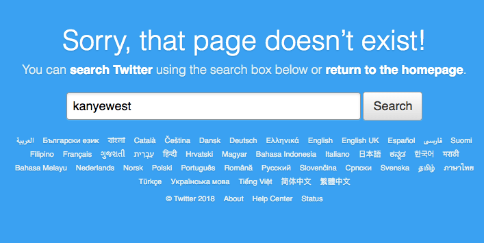 kanye west twitter deleted