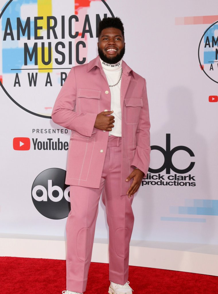 Khalid - 2018 American Music Awards Arrivals at Microsoft Theater