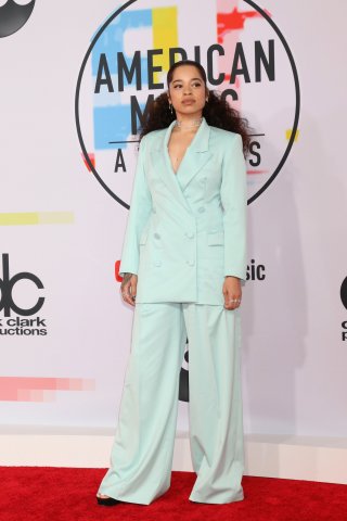 2018 American Music Awards Arrivals at Microsoft Theater.