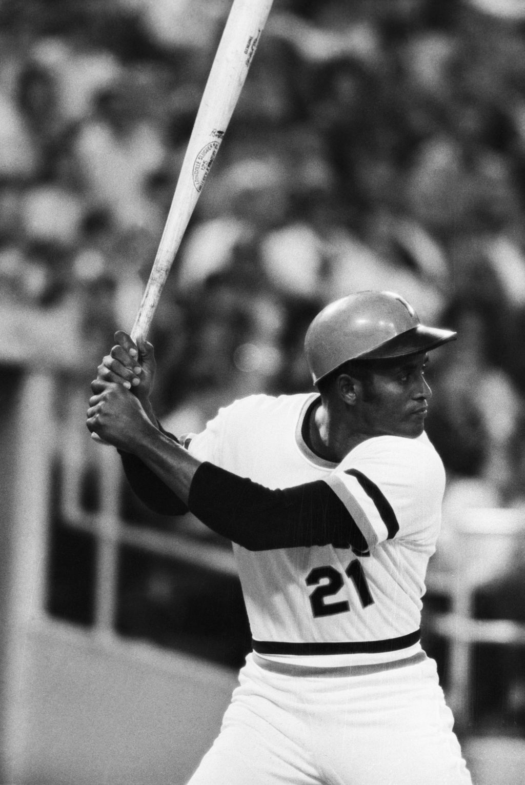 Roberto Clemente at Bat