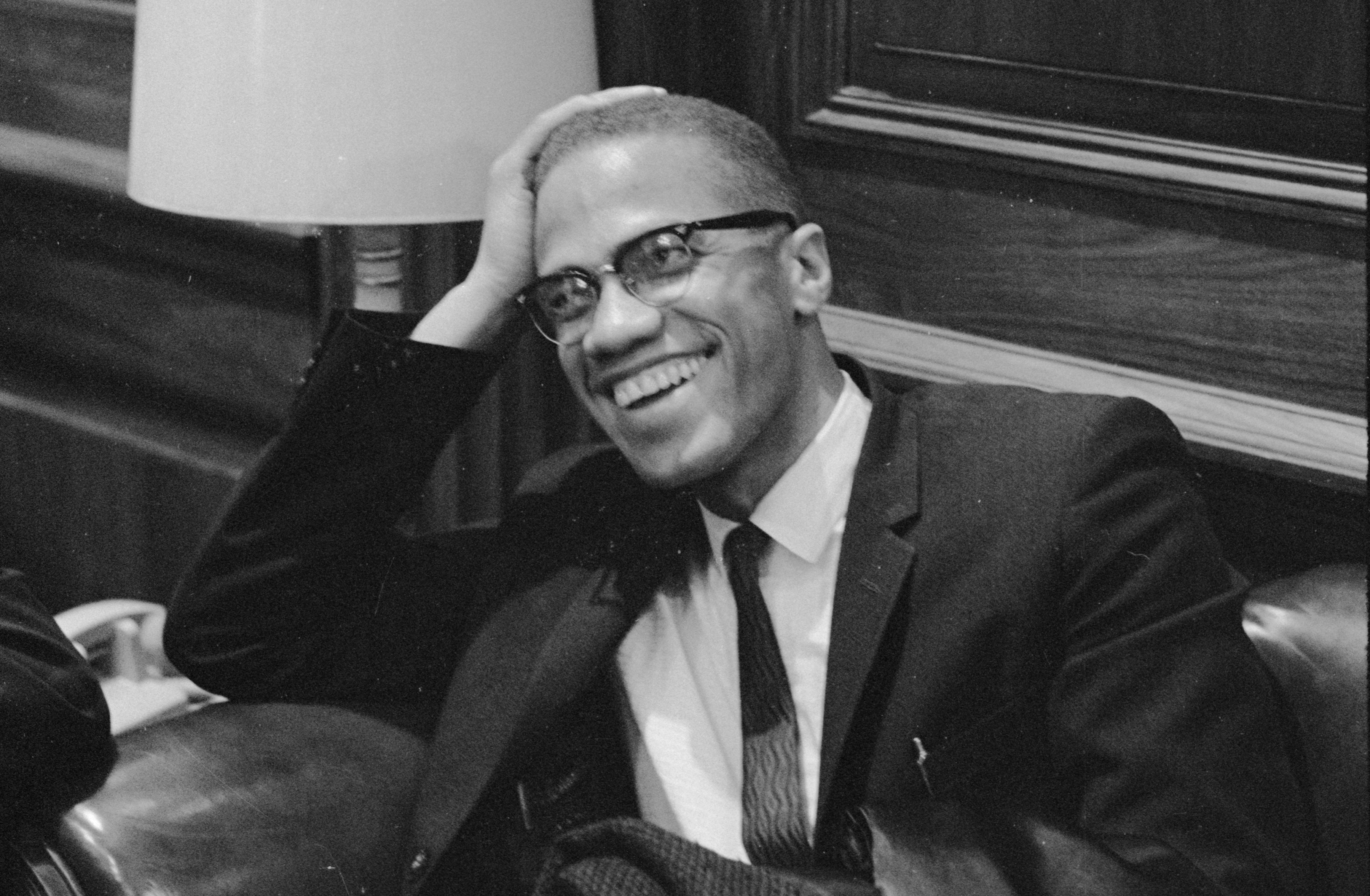 Malcolm X Laughs