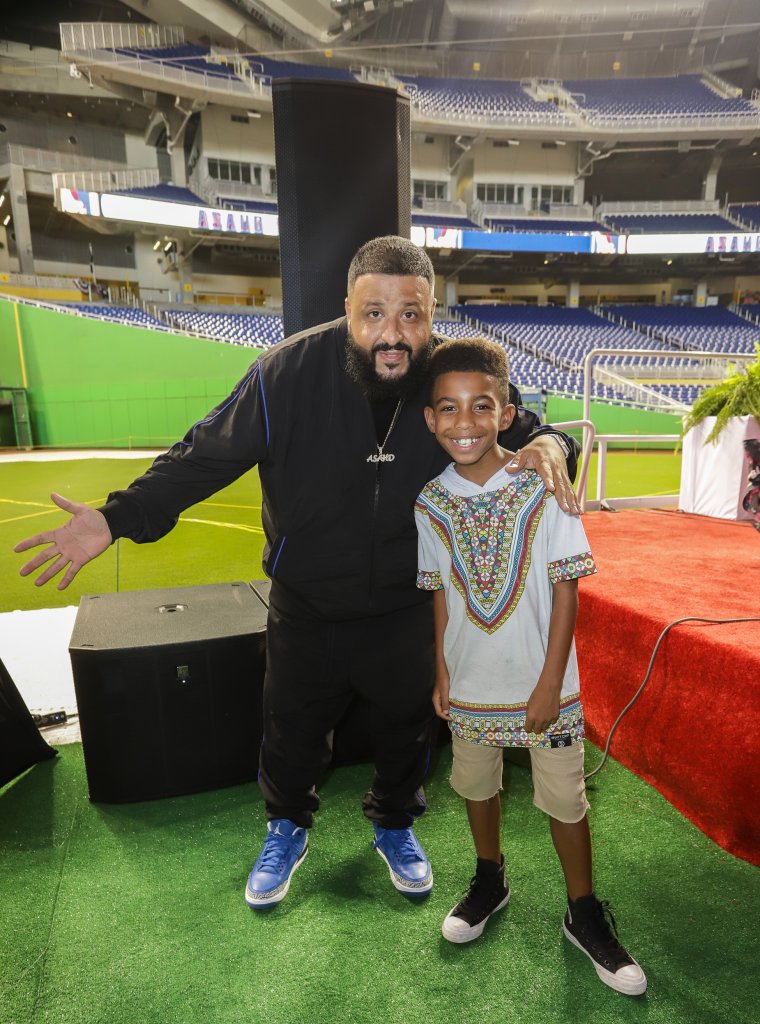 Actor TJ Wright shows love.