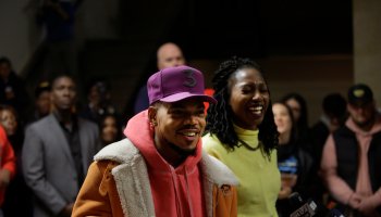 Chance The Rapper Holds News Conference At Chicago City Hall