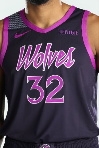 Minnesota Timberwolves Prince City Edition Fitbit Uniforms