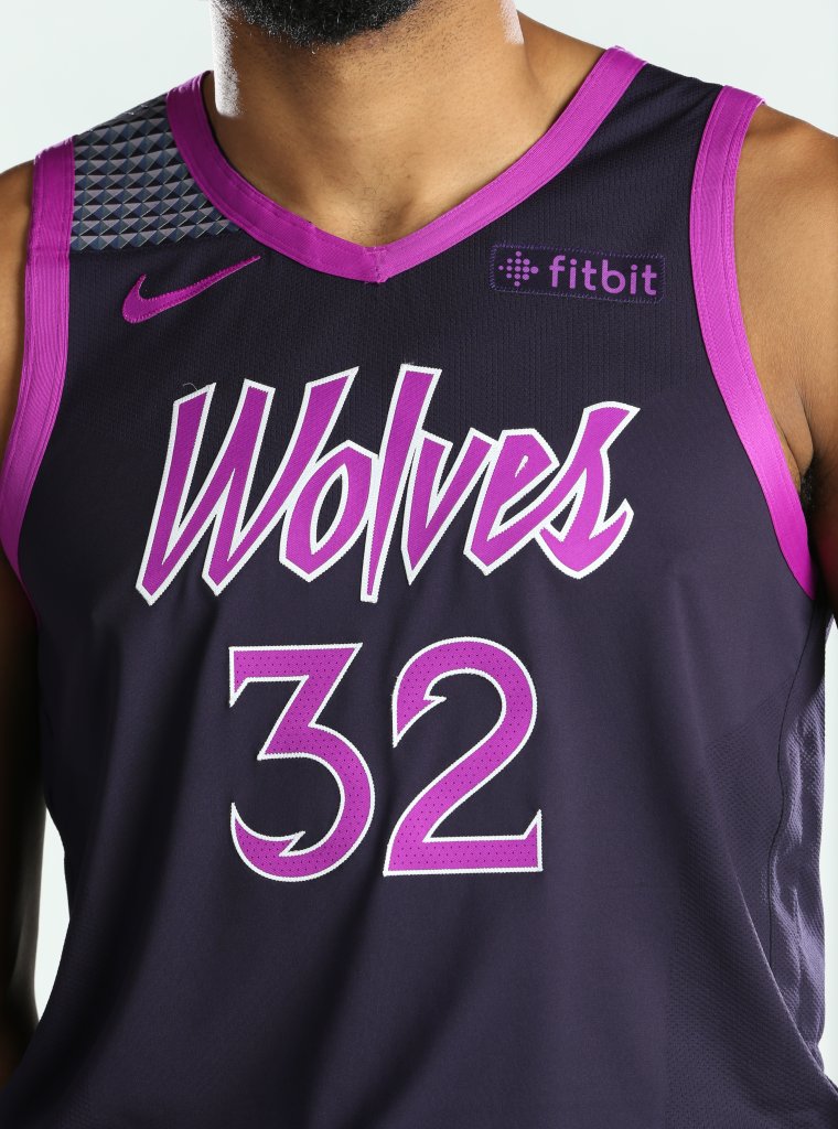Minnesota Timberwolves Prince City Edition Fitbit Uniforms