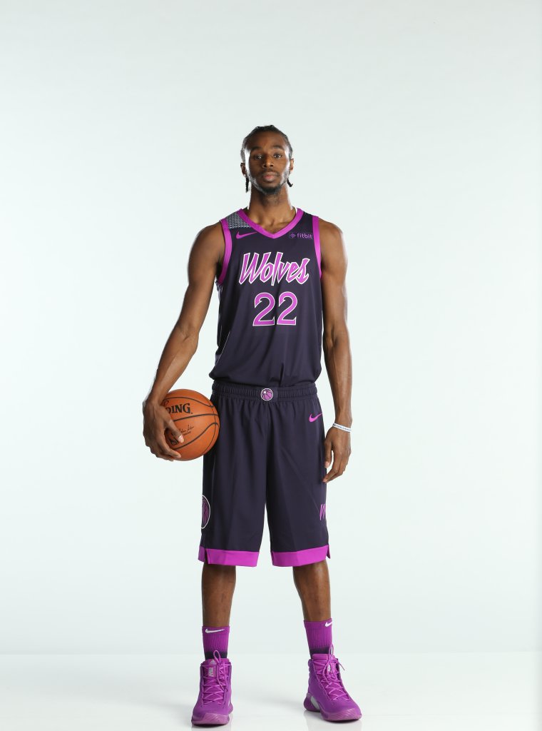Minnesota Timberwolves Prince City Edition Fitbit Uniforms