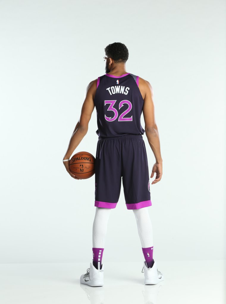 Minnesota Timberwolves Prince City Edition Fitbit Uniforms