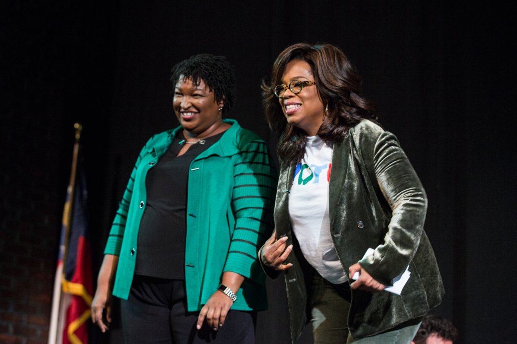 Oprah Winfrey Campaigns With Democratic Gubernatorial Candidate Stacey Abrams