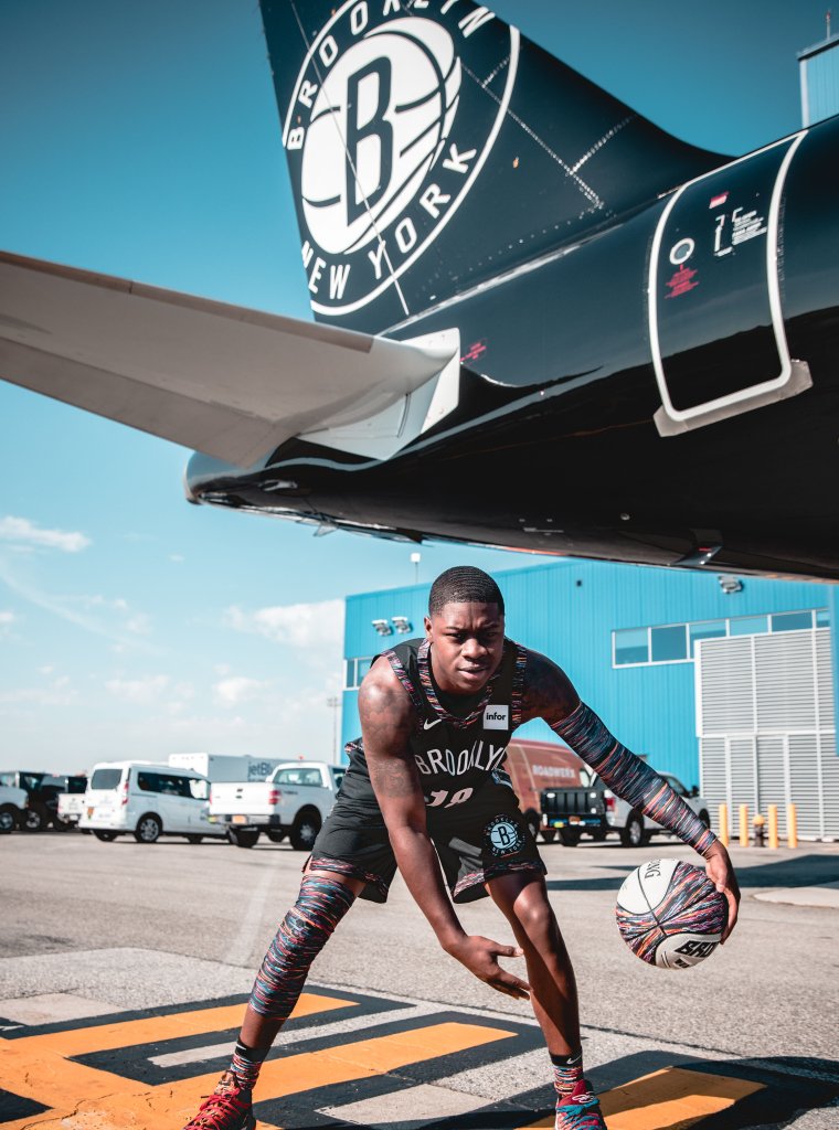 Brooklyn Nets Jetblue Aircraft and City Edition Uniforms