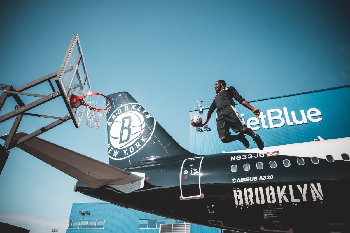 Brooklyn Nets Jetblue Aircraft and City Edition Uniforms