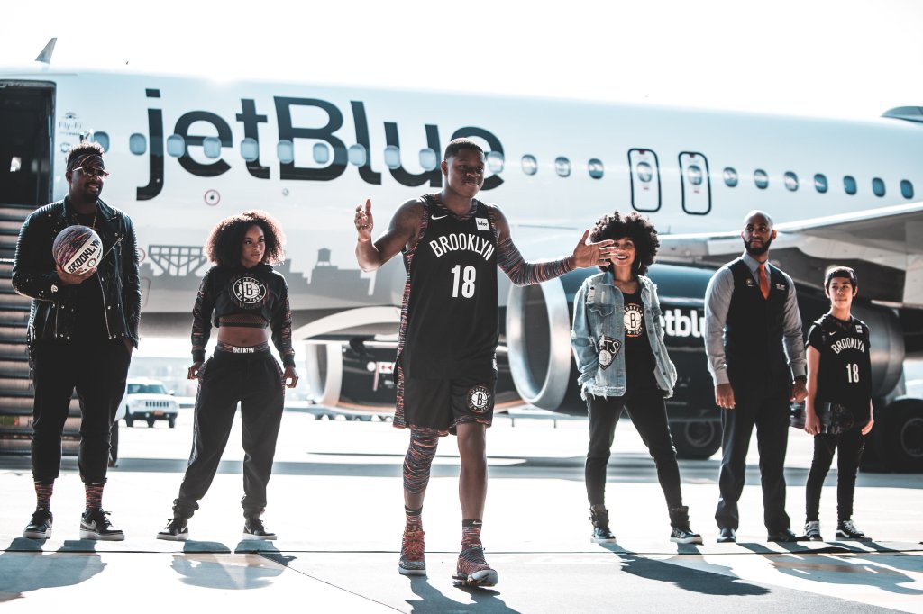 Brooklyn Nets Jetblue Aircraft and City Edition Uniforms