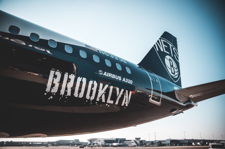 Brooklyn Nets Jetblue Aircraft and City Edition Uniforms