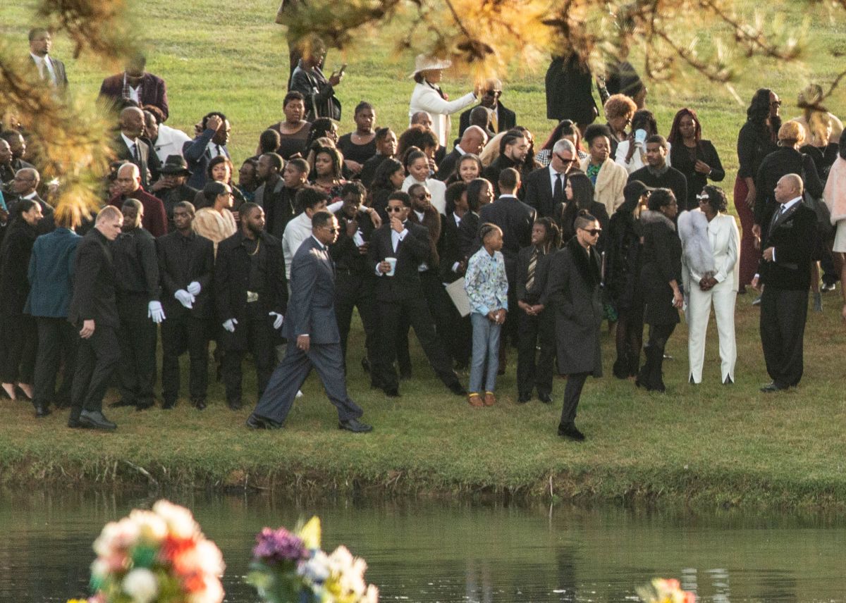 Kim Porter's Funeral In Pictures and Video