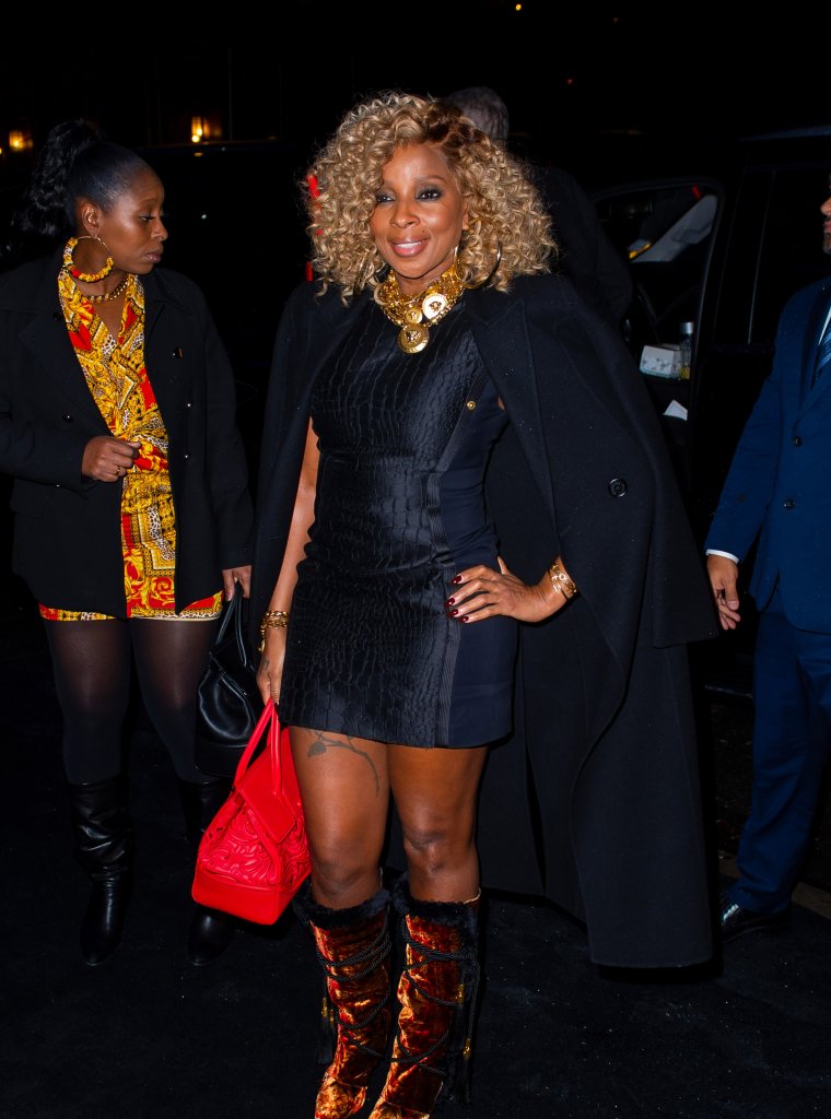 Mary J. Blige looked amazing, per usual.