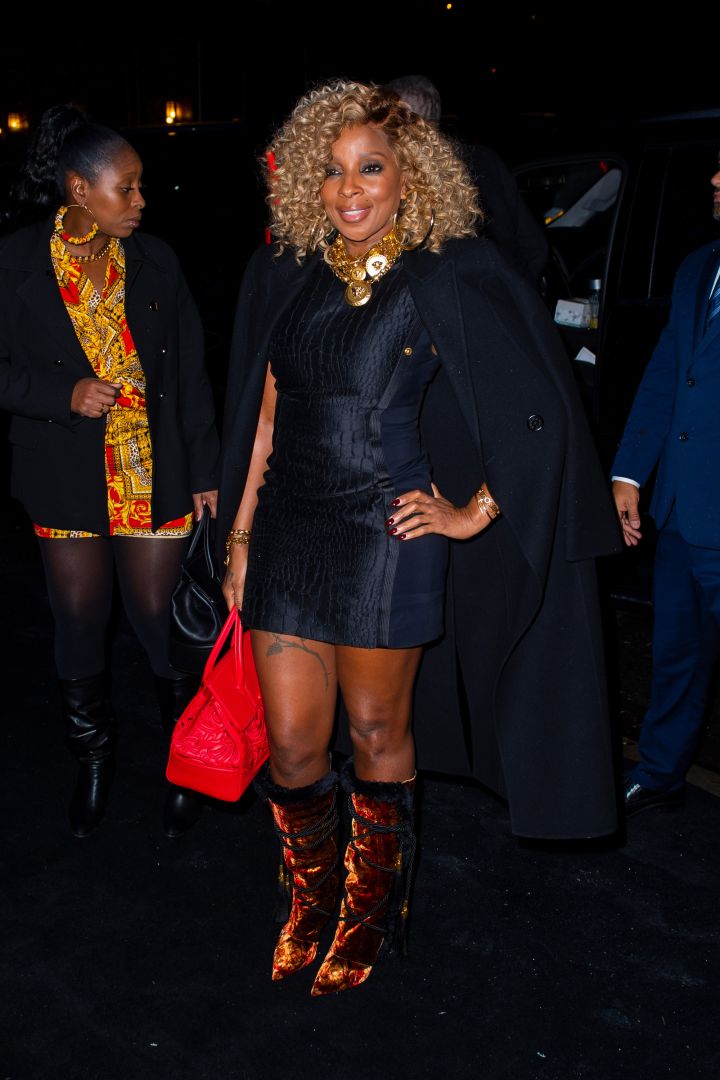 Mary J. Blige looked amazing, per usual.