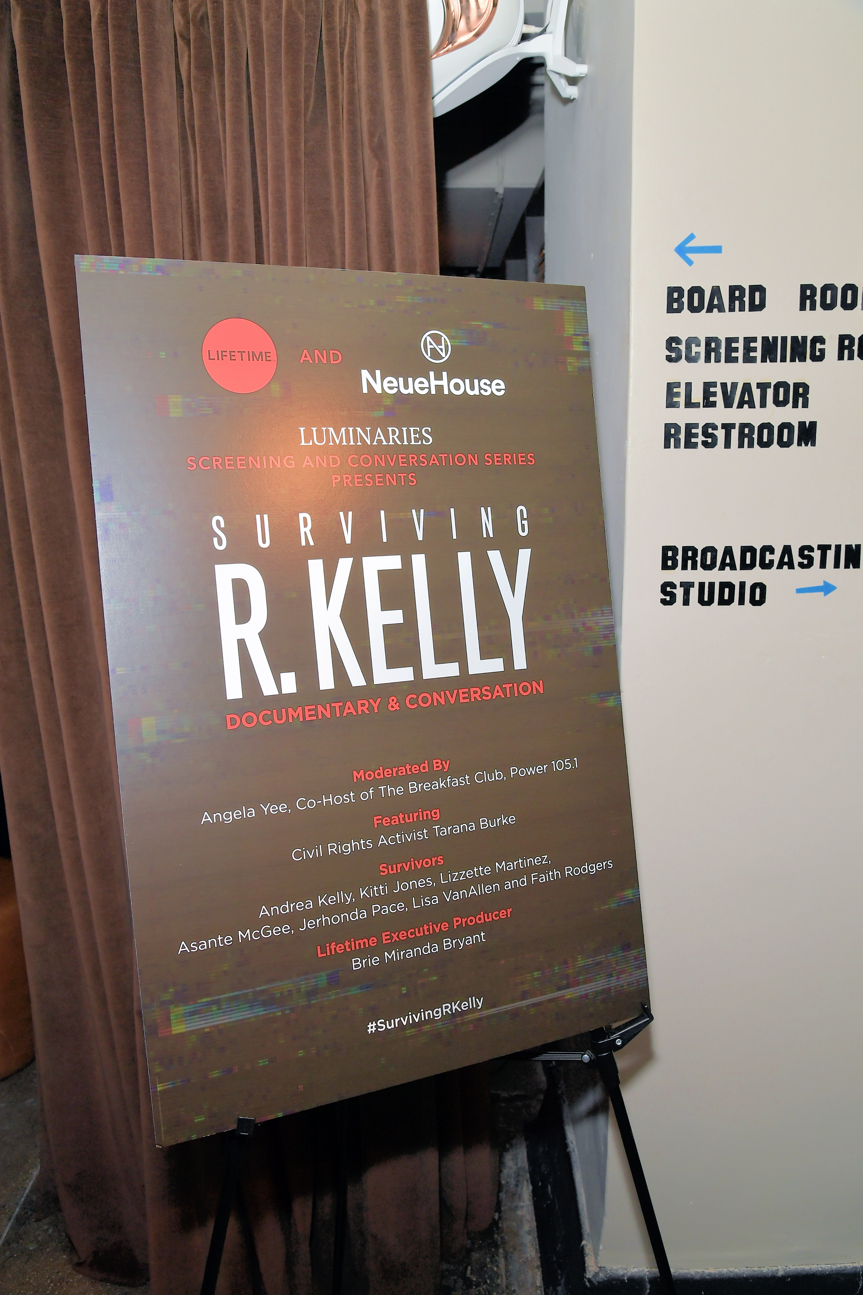 Lifetime / NeueHouse NY Luminaries Present 'Surviving R. Kelly' With Civil Rights Activists And Survivors