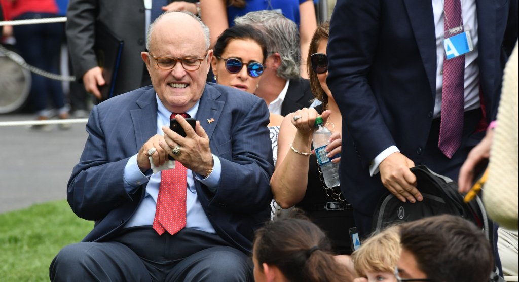 Rudy Giuliani Blames Twitter For His Own Mistake