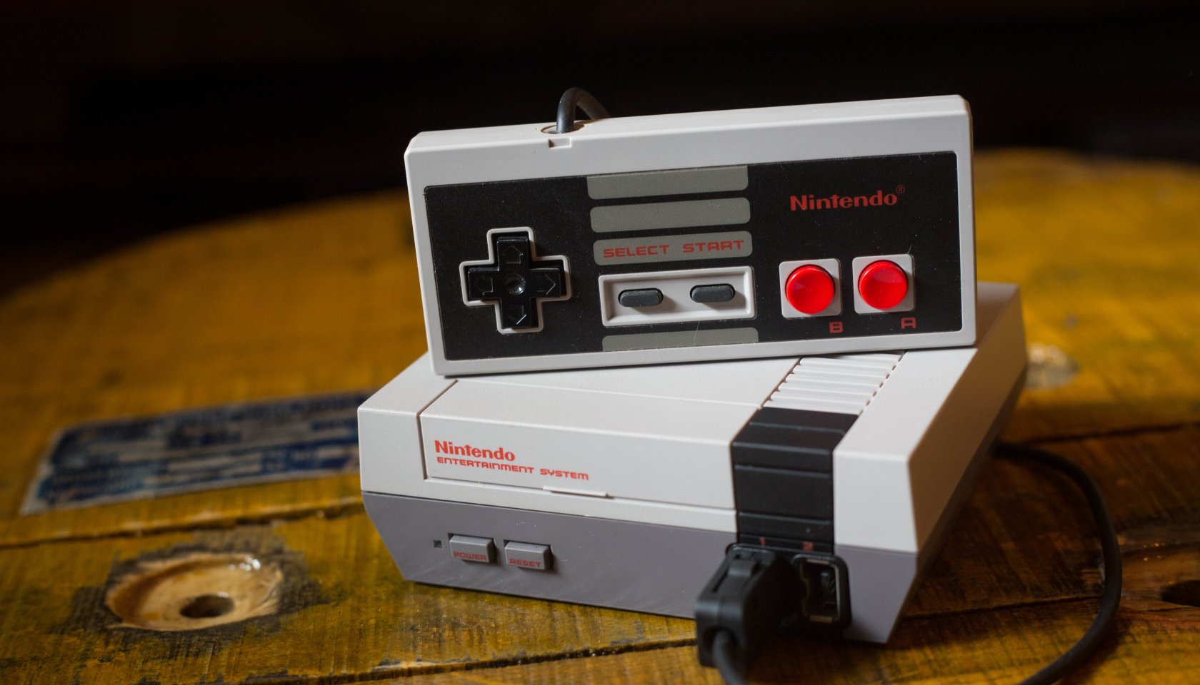A Nintendo Classic Mini 'Nintendo Entertainment System'...