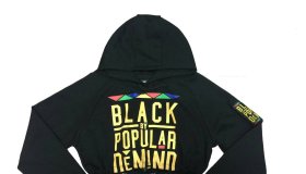 Black By Popular Demand Women’s Black Crop Hoodie