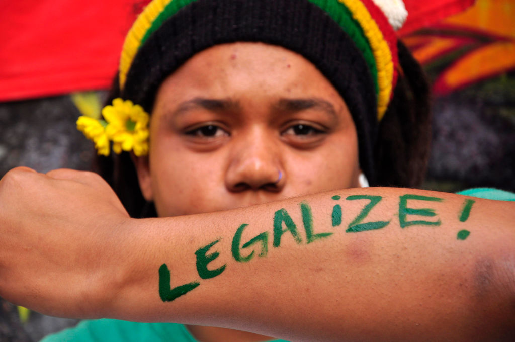 Marijuana March 2018 in Sao Paulo