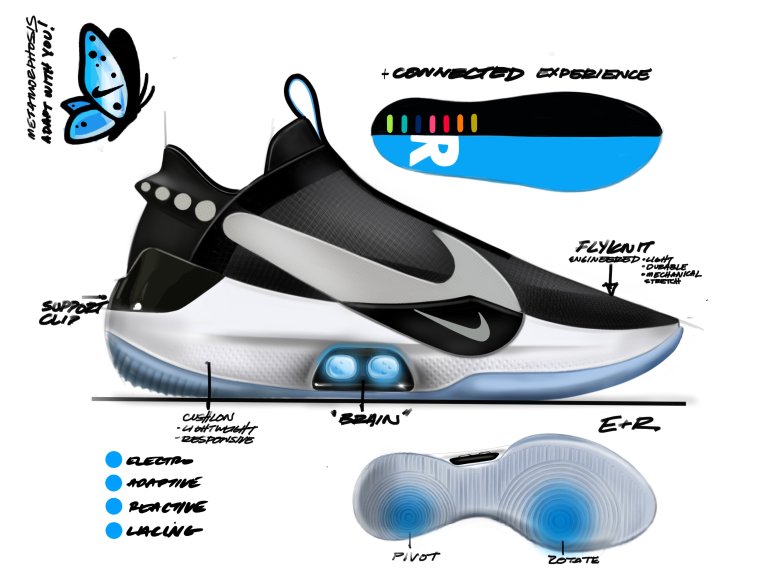 Nike Adapt BB Self Lacing Sneakers