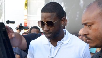 World Famous Rapper Gucci Mane Shopping At The Gucci Store.