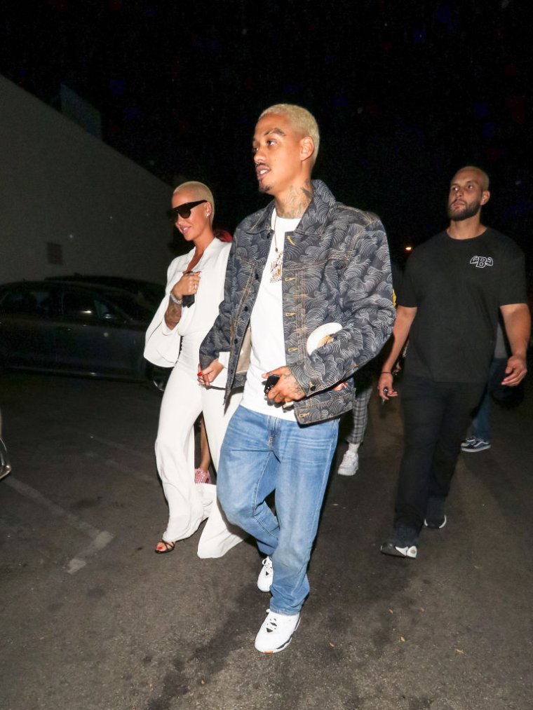 Amber & AE enjoying a night out in L.A.