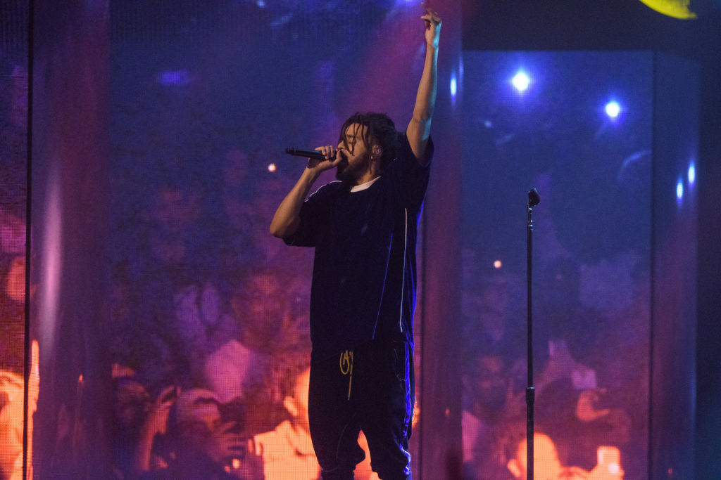 J. Cole Performs at Capital One Arena in Washington, D.C.