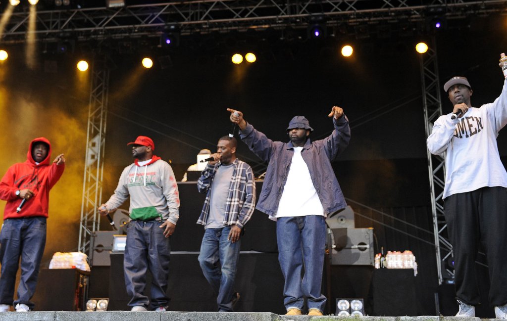 Wu-Tang Clan performing live at City Park