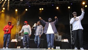 Wu-Tang Clan performing live at City Park