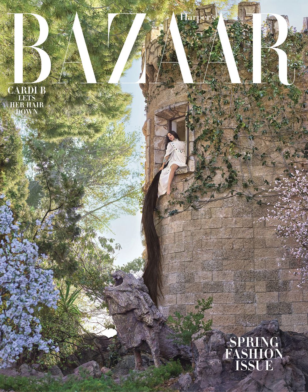 Cardi B in Harper's Bazaar