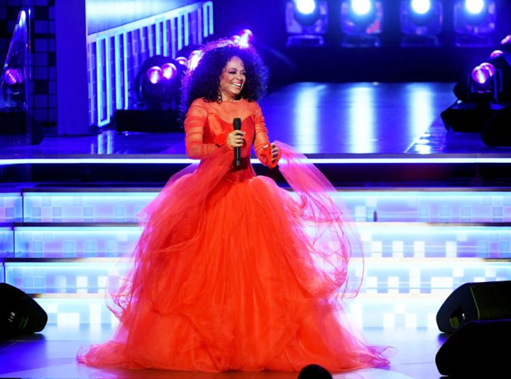 And, Diana Ross was absolutely radiant.