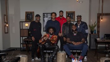 HBO's The Shop - LeBron and group