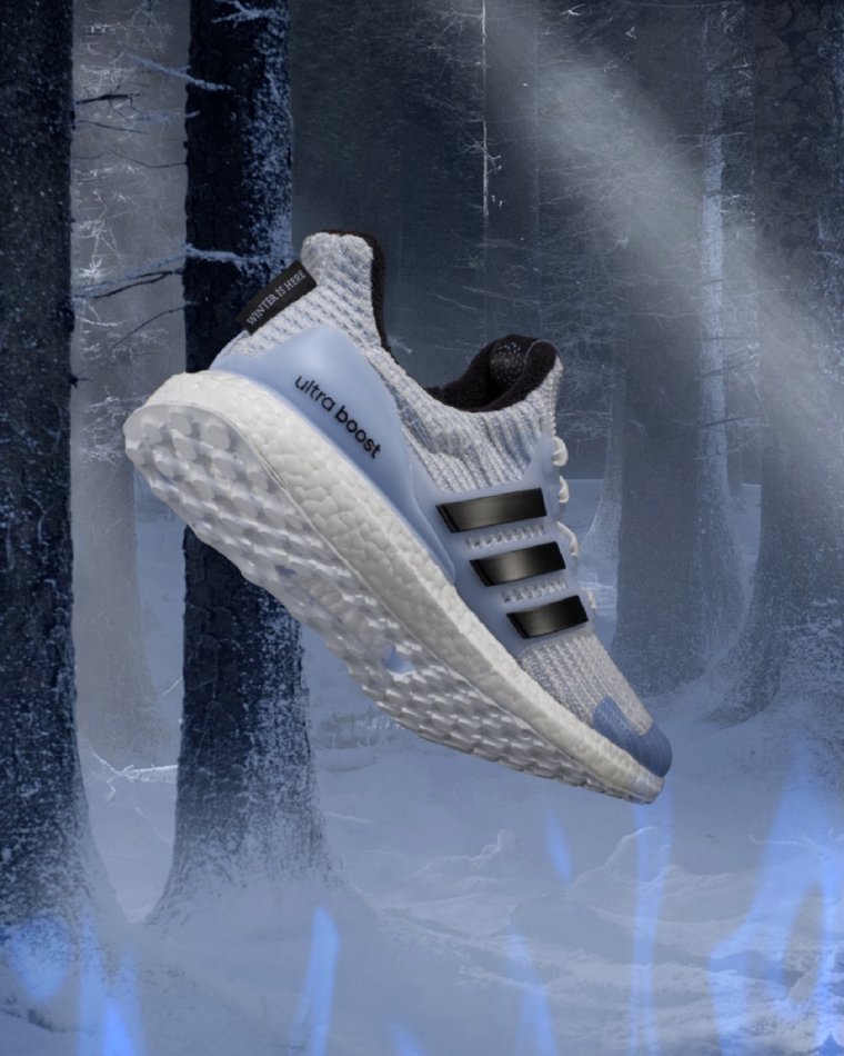 adidas x Game of Thrones Ultraboost White Walker 2